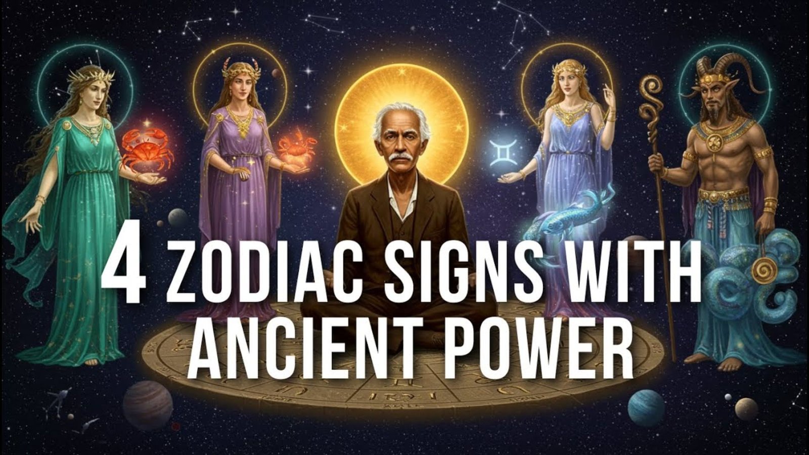 4 Zodiac Signs With Ancient Power